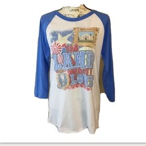 Rebel Rose The Land That I Love Texas TX Size Medium
